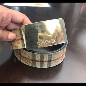 Men’s Burberry belt